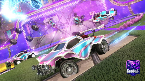 A Rocket League car design from ahorramas37