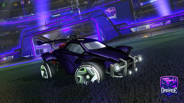 A Rocket League car design from Synoxia_