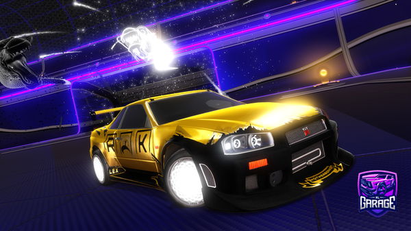 A Rocket League car design from Akasa