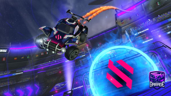 A Rocket League car design from Penguin_TTT