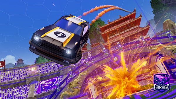 A Rocket League car design from Mathis19607_