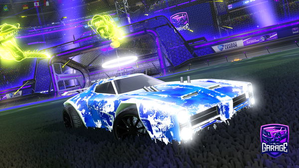 A Rocket League car design from PINTOJRPRO