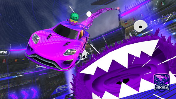 A Rocket League car design from monkemanmonke