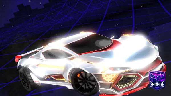 A Rocket League car design from Itzelakritze