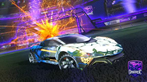 A Rocket League car design from GalileoRLCS