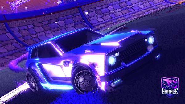 A Rocket League car design from IQNISS