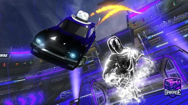 A Rocket League car design from MCKlunary