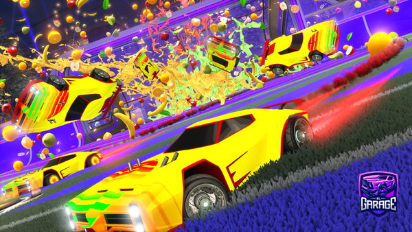 A Rocket League car design from St_ray_