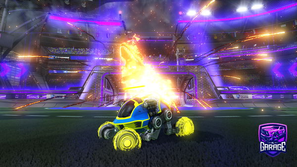 A Rocket League car design from Lutoxy