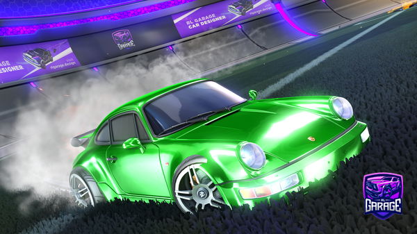 A Rocket League car design from Pinkydieerste