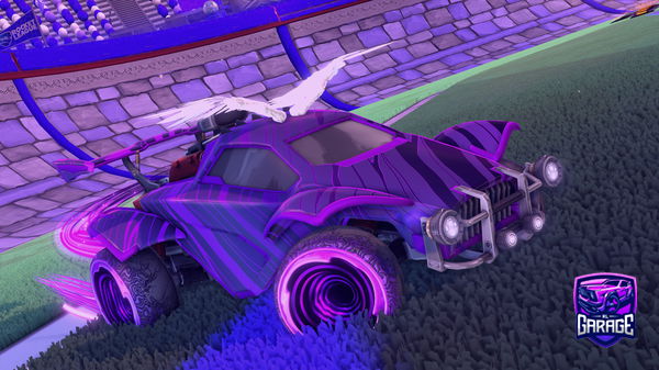 A Rocket League car design from TOASTYOIL