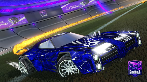 A Rocket League car design from JusttGab