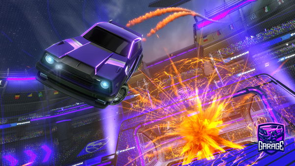 A Rocket League car design from Sheik8993