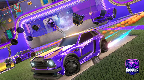 A Rocket League car design from sawcubic