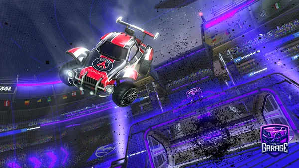 A Rocket League car design from WFC_NOXY