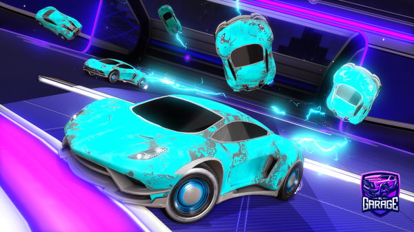 A Rocket League car design from VFR_Flash