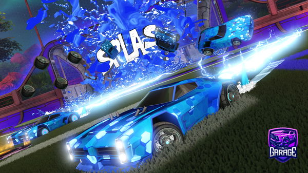 A Rocket League car design from mydect