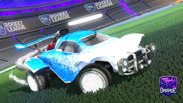 A Rocket League car design from damipatata