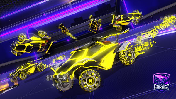 A Rocket League car design from irosario78