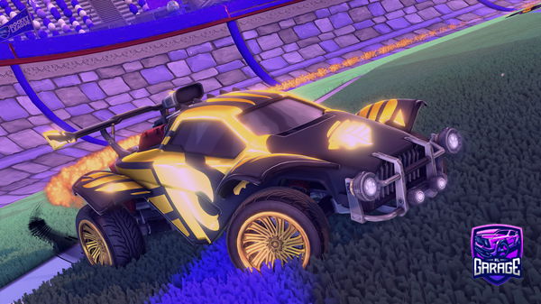 A Rocket League car design from FLP_Math_