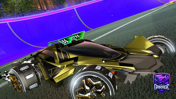A Rocket League car design from DeathCarter2