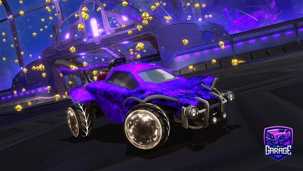 A Rocket League car design from shakeyfusion