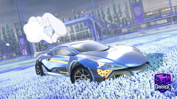 A Rocket League car design from poisonplanet809