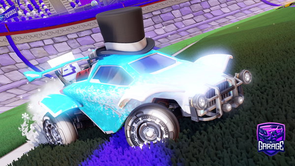 A Rocket League car design from Evrgame444
