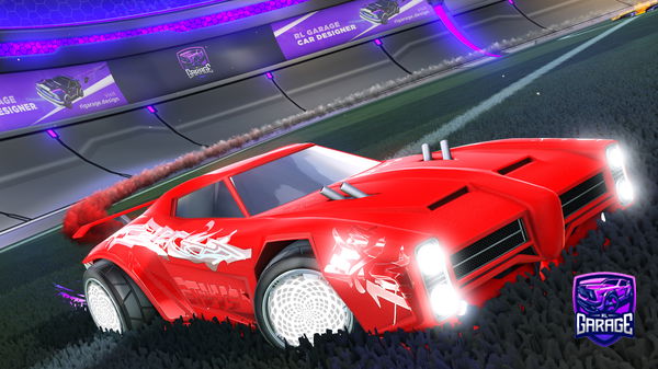 A Rocket League car design from devorapatos