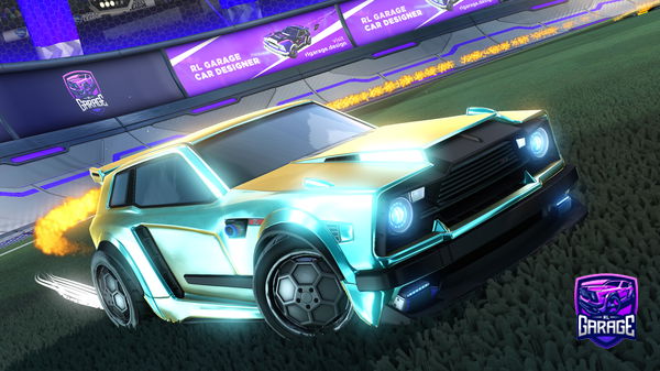 A Rocket League car design from Leonardo11_