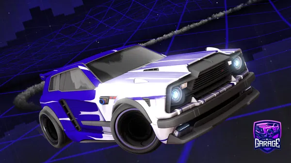 A Rocket League car design from Corgidog333