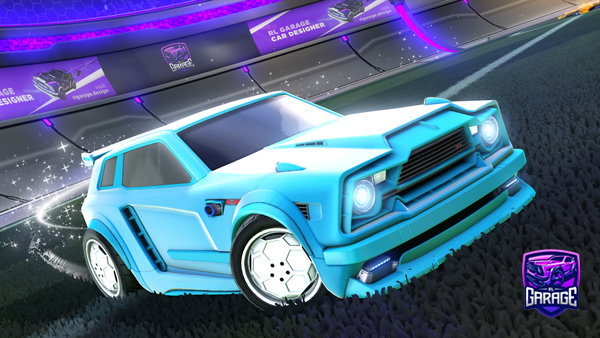 A Rocket League car design from ggsiuu