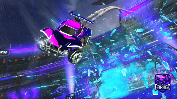 A Rocket League car design from Bongers