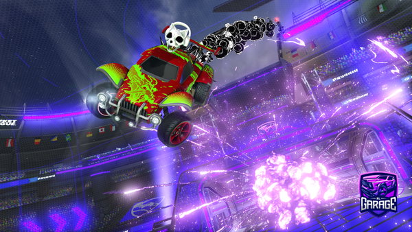 A Rocket League car design from Wolfer30001788