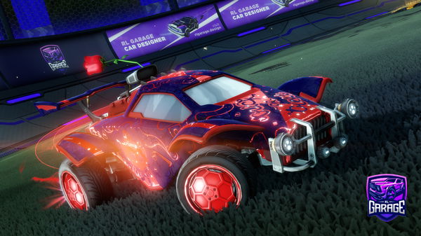 A Rocket League car design from I_Like_Quokkas