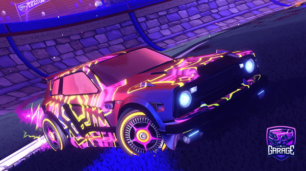 A Rocket League car design from Jordan_Robles