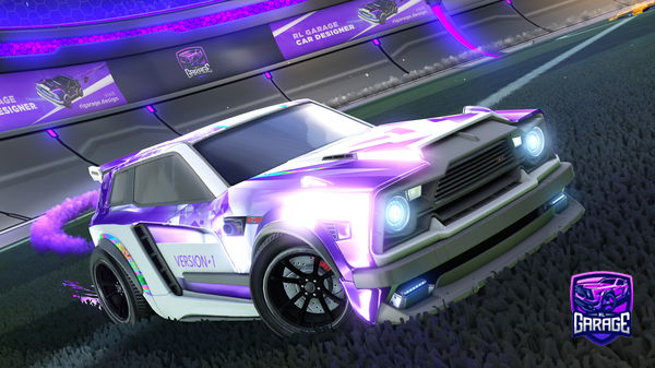 A Rocket League car design from TTV_AzeeX