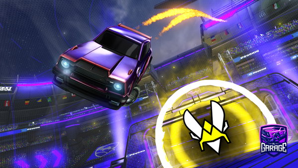 A Rocket League car design from AMCONTOP