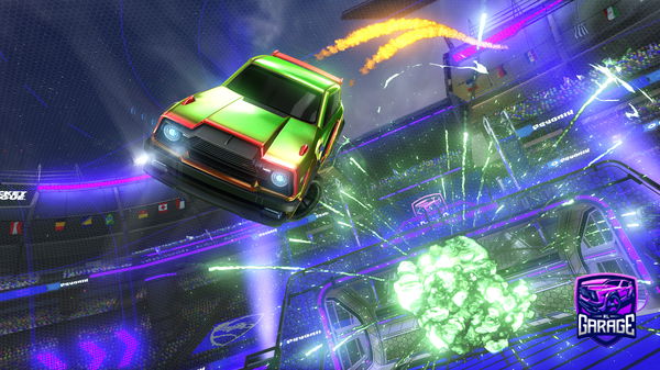 A Rocket League car design from hishamRL9