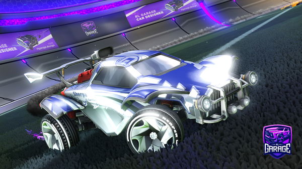 A Rocket League car design from VaveAtomic