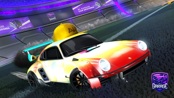 A Rocket League car design from Techno11deluxe1