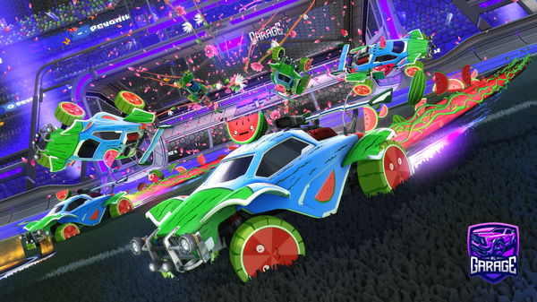 A Rocket League car design from jgibbo23