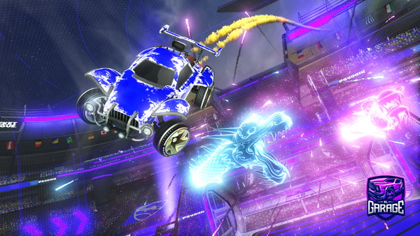 A Rocket League car design from tomasomenos