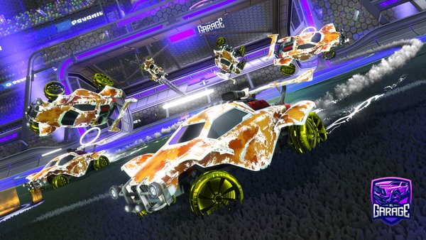 A Rocket League car design from FrANCisXD-__-
