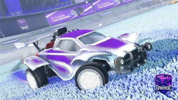 A Rocket League car design from ZapShock