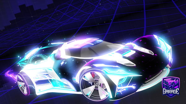 A Rocket League car design from Nickxy_17