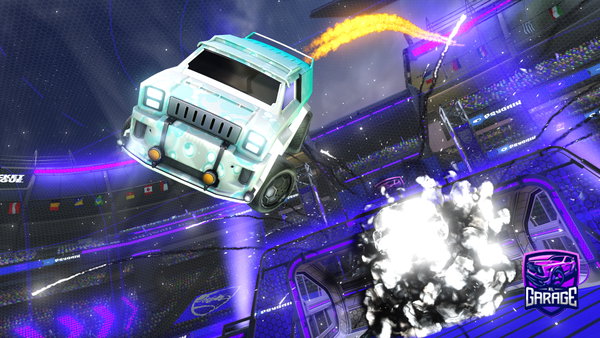A Rocket League car design from hzbudjf