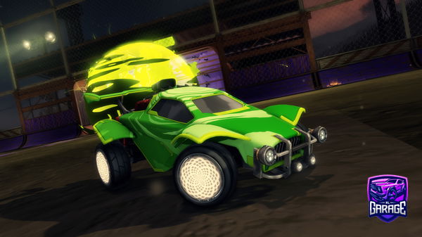 A Rocket League car design from Not_Miles