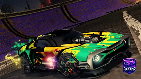 A Rocket League car design from Polar-Ray