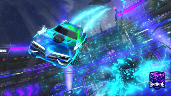 A Rocket League car design from xiw